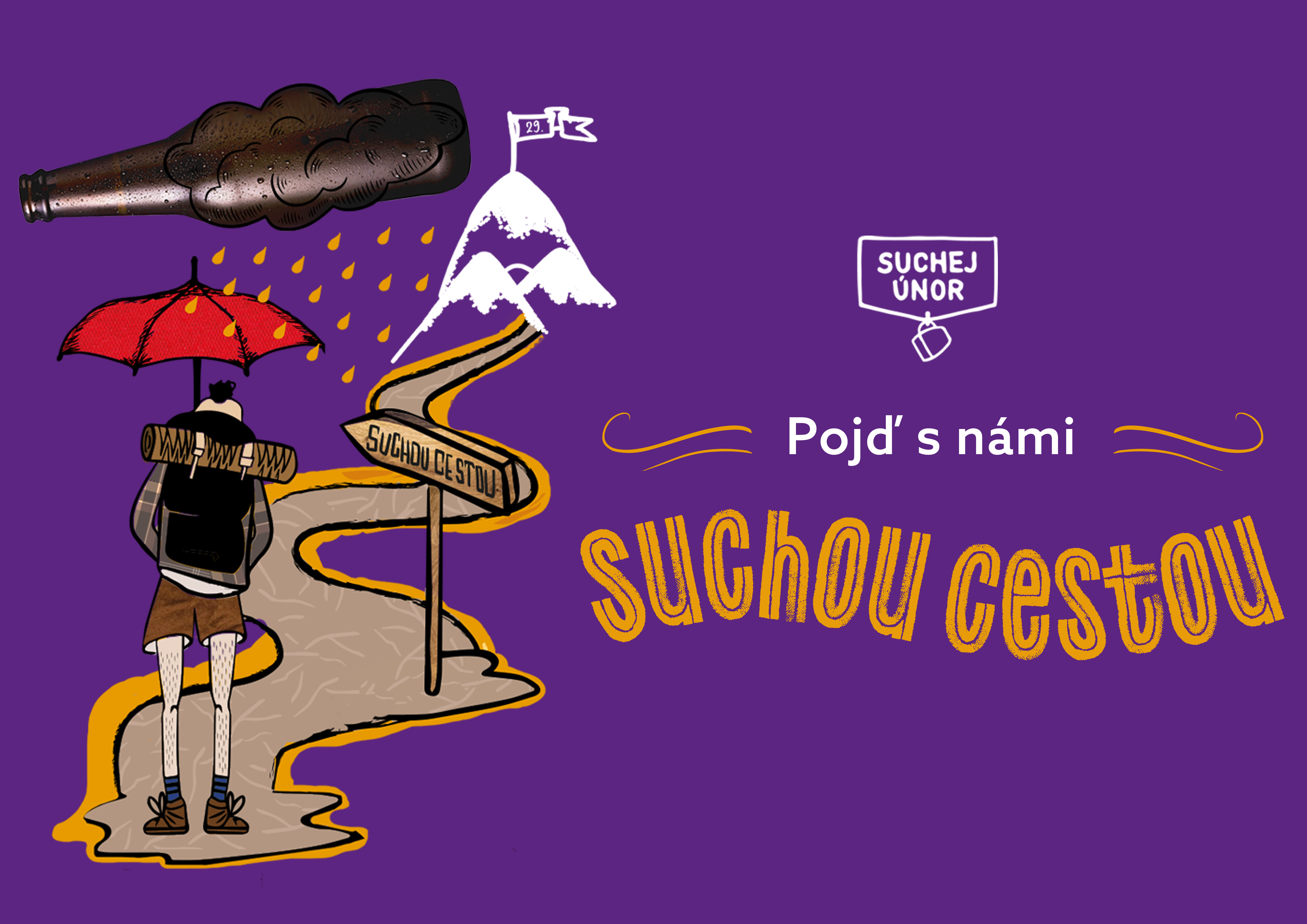 Podporujeme kampaň Suchej únor. Pojďte s námi #suchoucestou! 