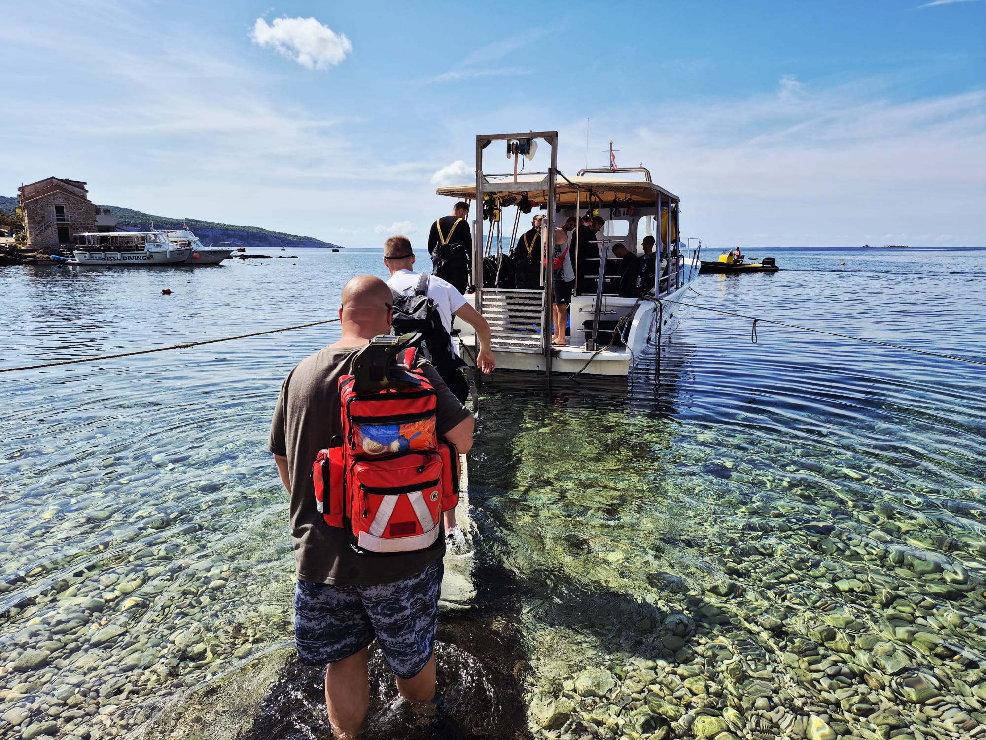 Potápěčská mise na ostrově Vis