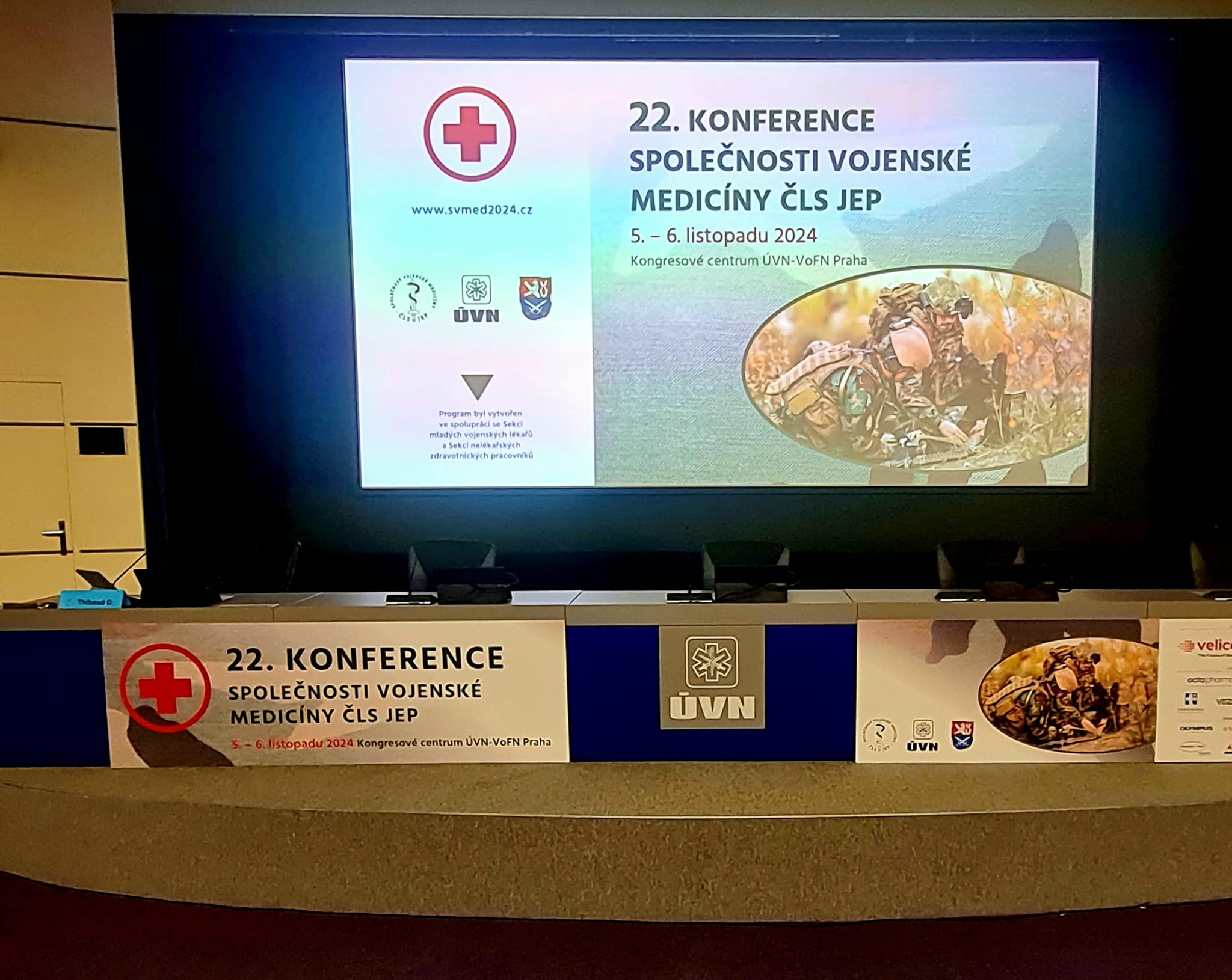 ZZMV na 22. konferenci Společnosti vojenské medicíny ČLS JEP