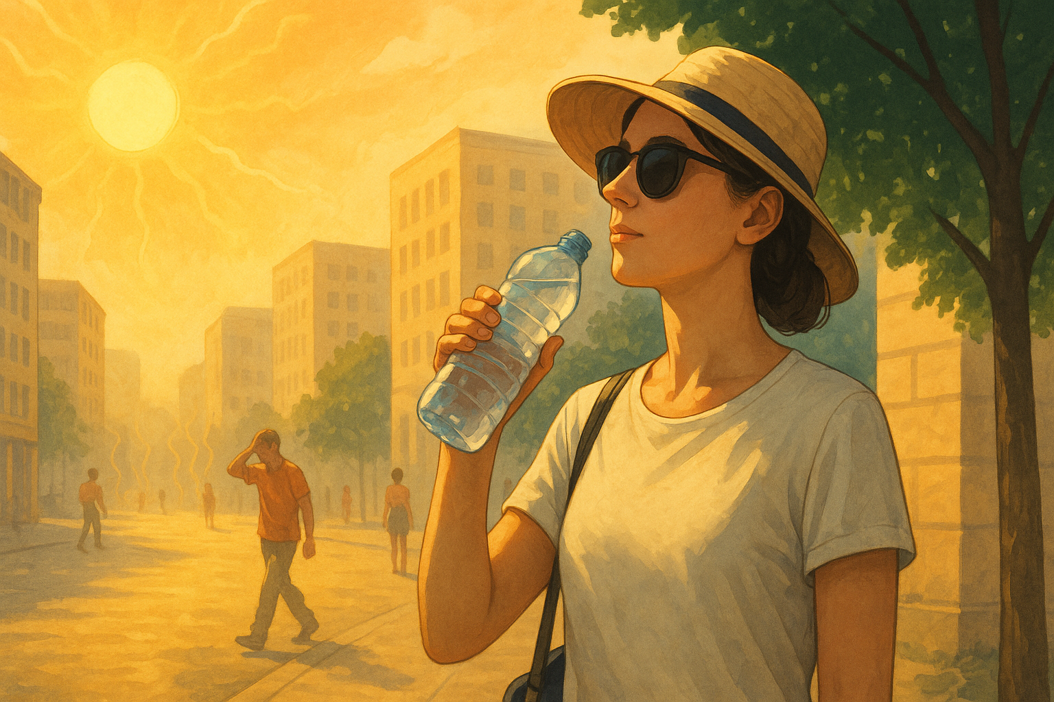 Vedra útočí: Co hrozí, jak poznat úpal a úžeh, a jak se chránit?