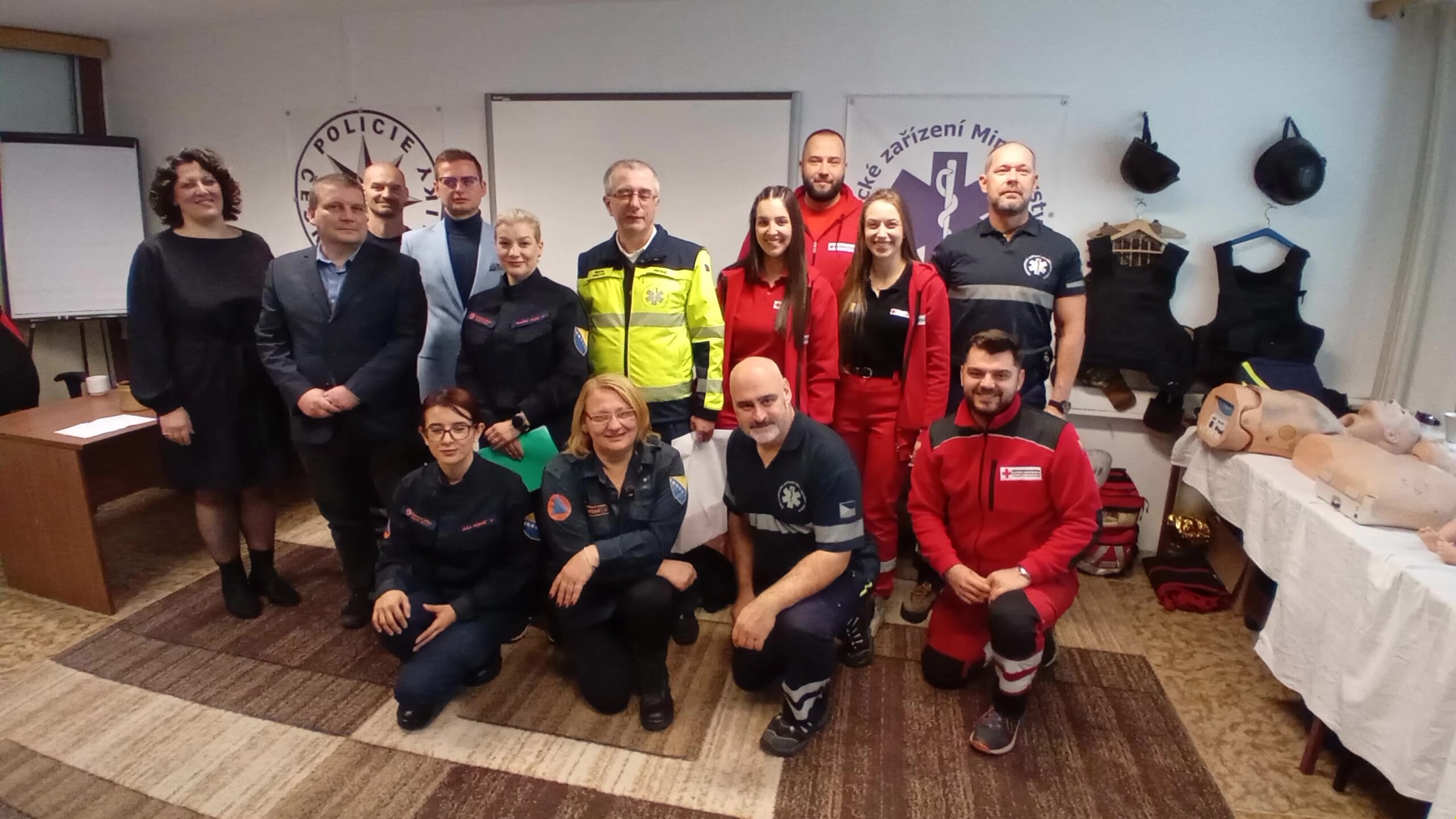 Záchranáři z Bosny a Hercegoviny se školí u záchranářů ZZMV