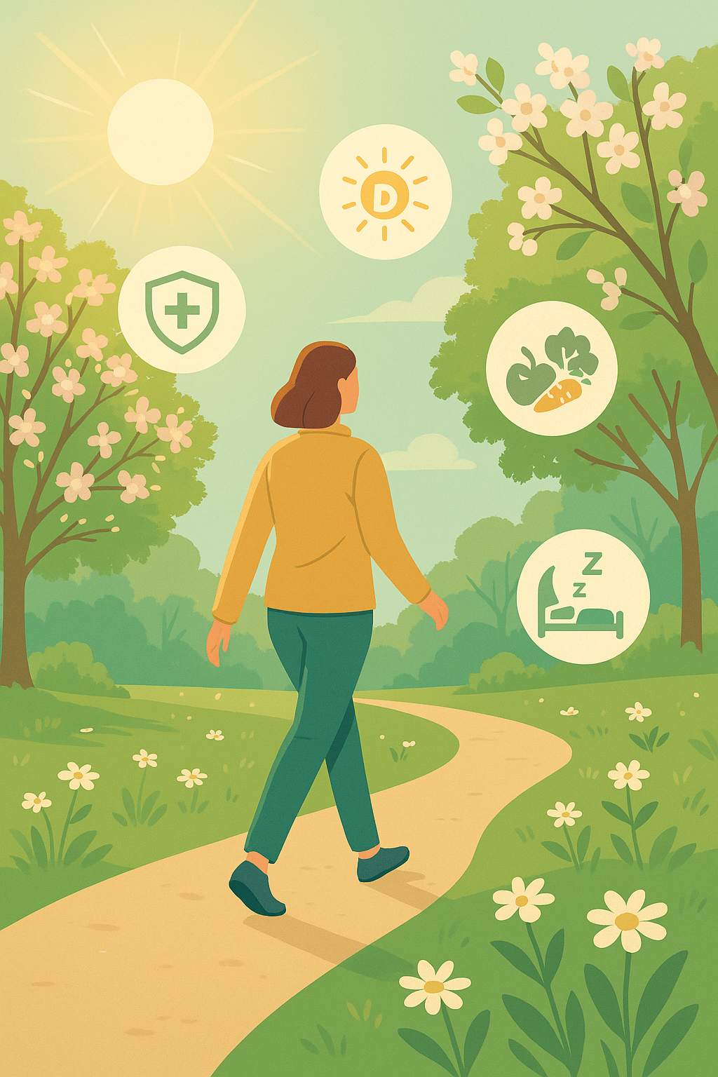 Jaro a zdraví: Posílení imunity, překonání jarní únavy a zdravotní rizika přelomového období