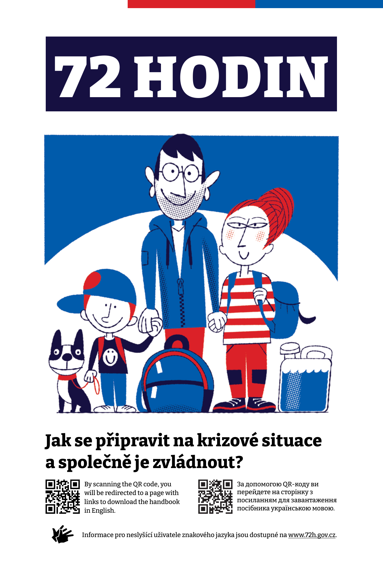 72 hodin: nová praktická příručka pro zvládání krizových situací