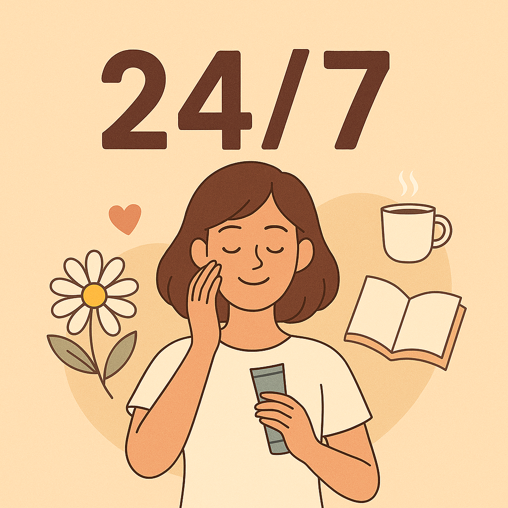 24 hodin denně, 7 dní v týdnu