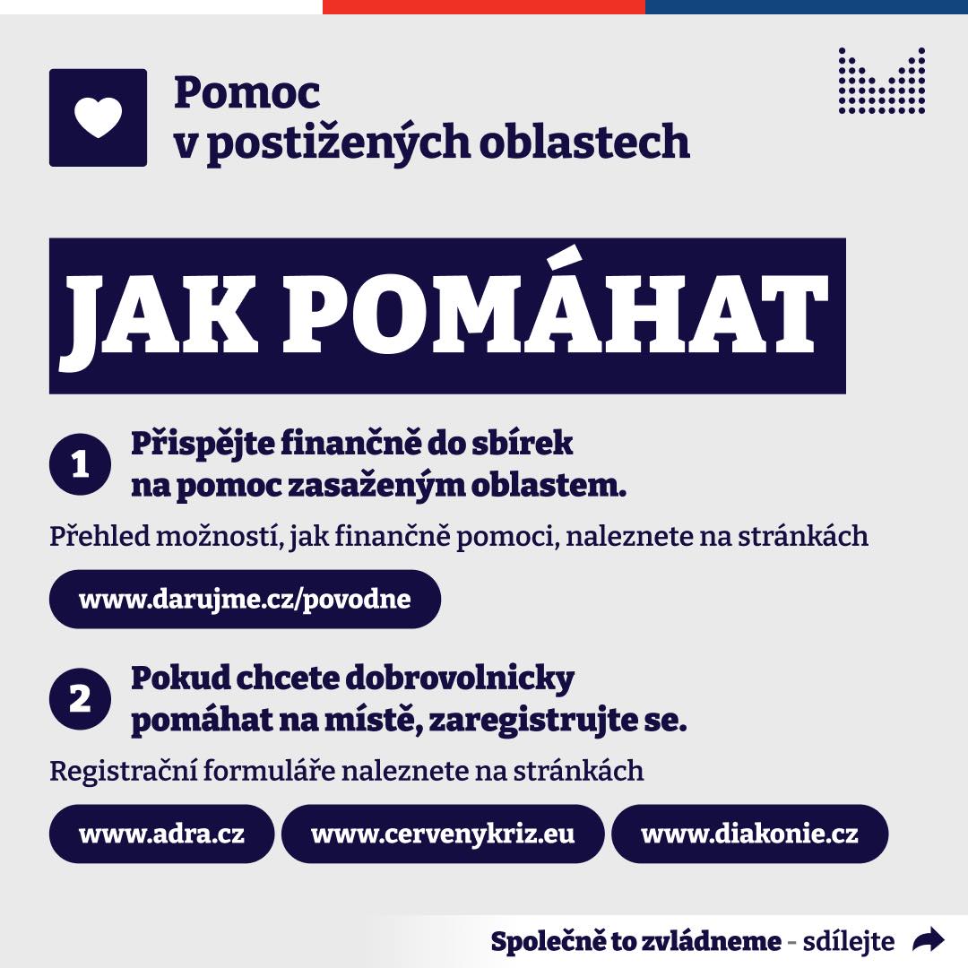 Povodně 2024 | Jak se zapojit