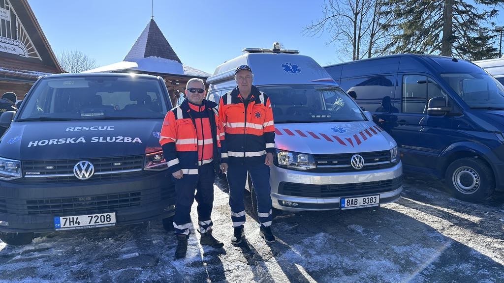 Cvičná pátrací akce Policie ČR a Horské služby Beskydy na Ondřejníku
