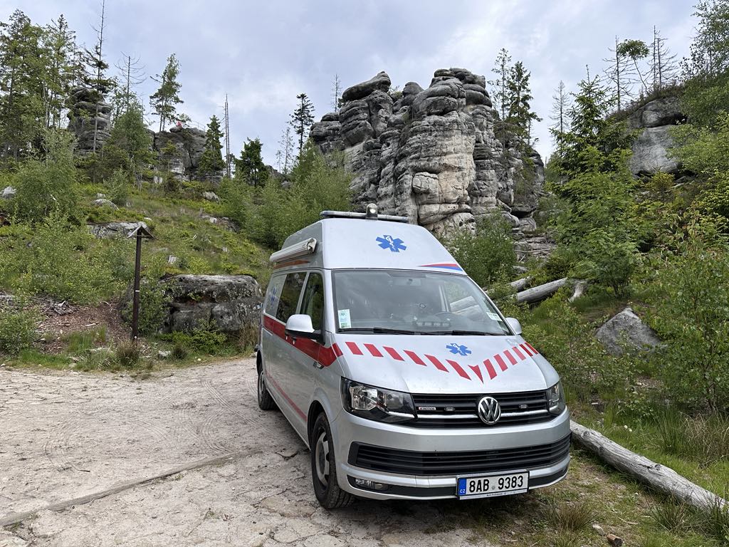 Zdravotnický dozor při výcviku URNA a Horské služby
