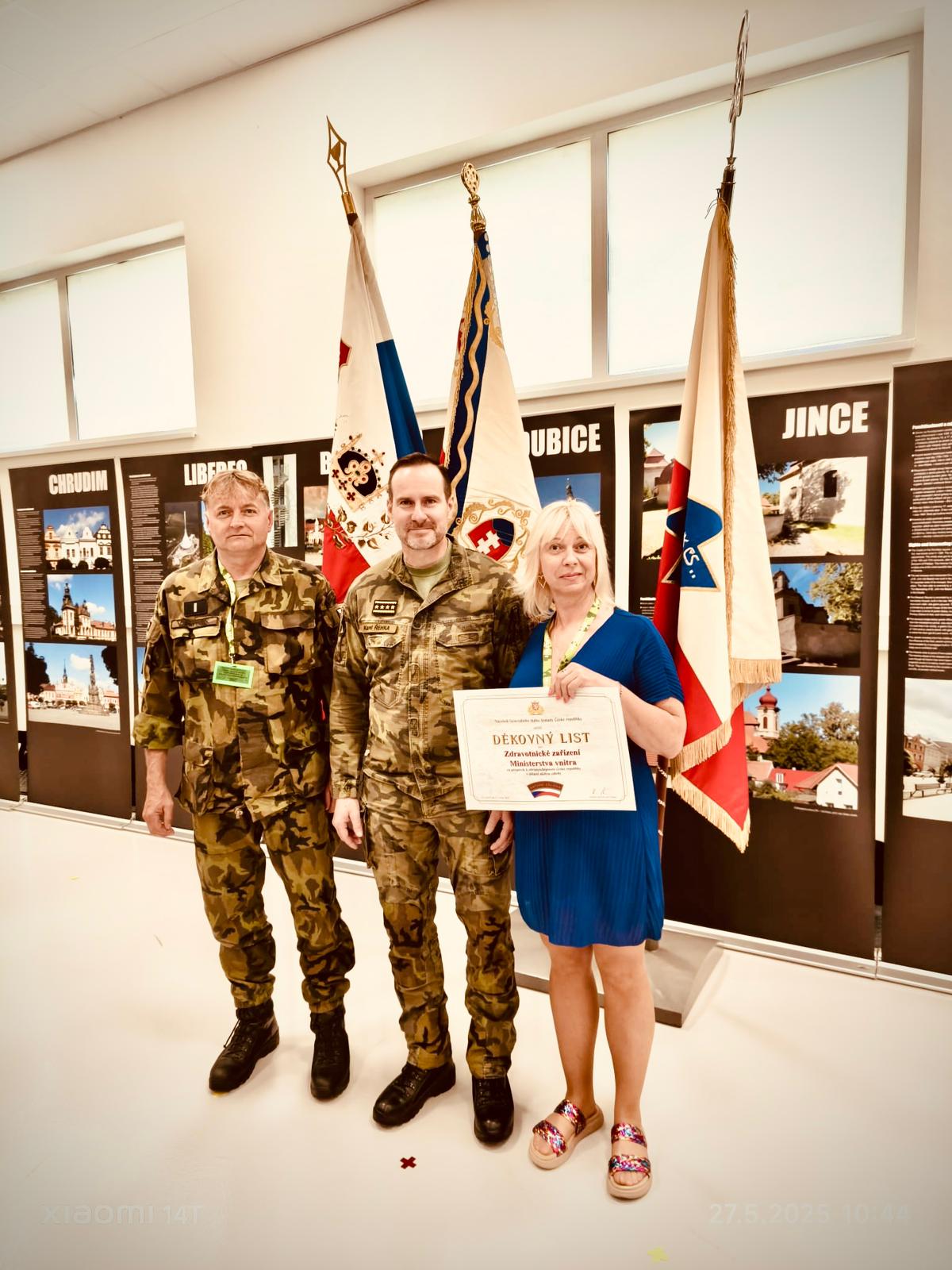 ZZMV oceněno za podporu aktivních záloh Armády ČR