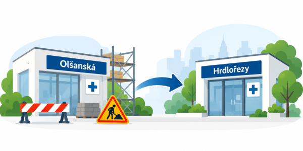 Oznámení pro pacienty – Olšanská a Hrdlořezy | ObZZ Praha