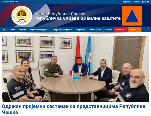 Záchranáři ZZMV školí kolegy v Bosně a Hercegovině